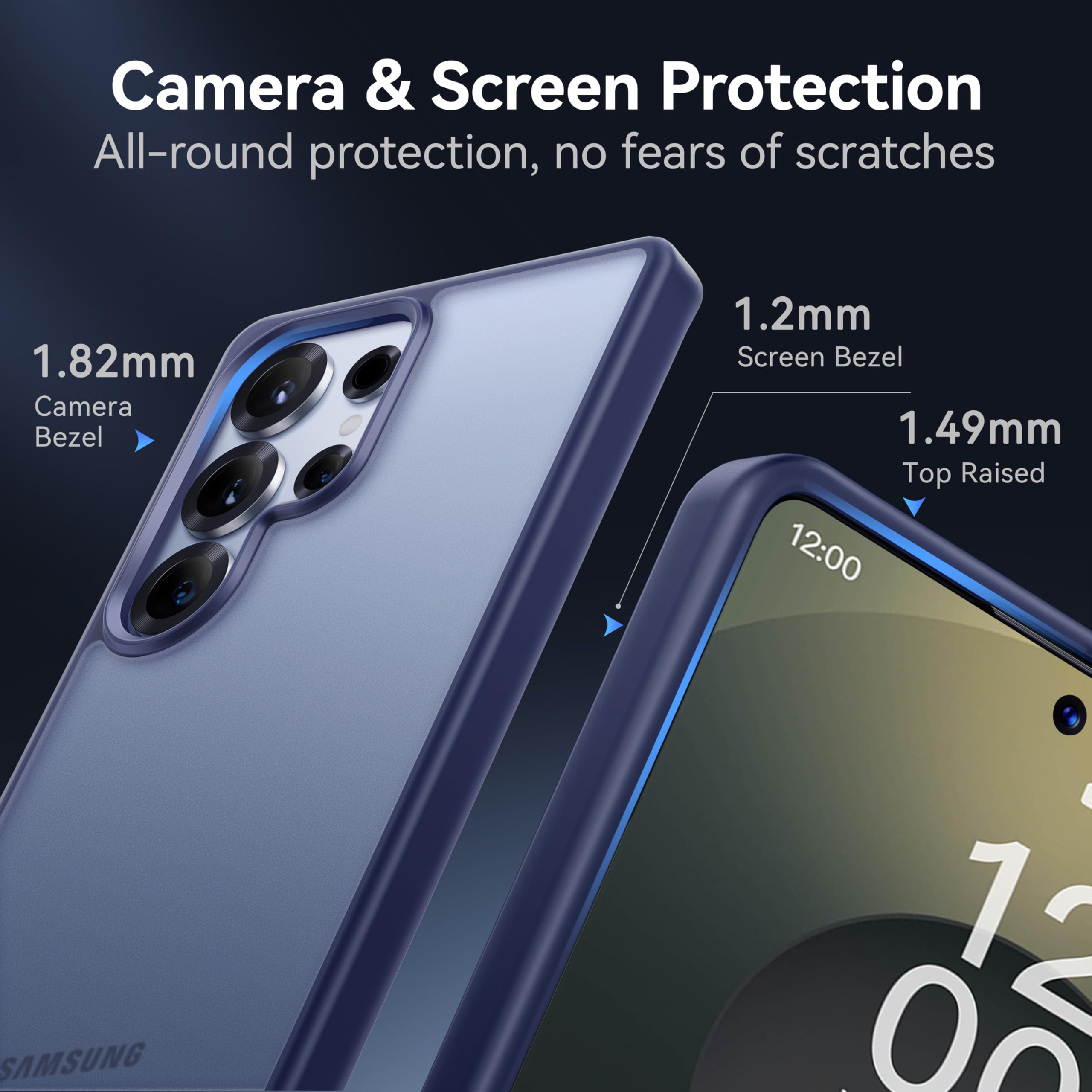 Foto 4 pulgar | Funda De Teléfono Casekoo Genuina Oficial Para Samsung S25 Ultra - Venta Internacional.