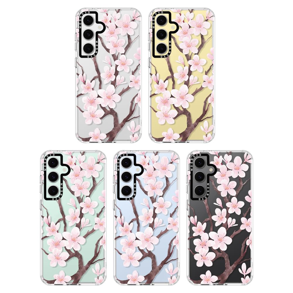 Foto 4 pulgar | Funda De Teléfono Mosnovo Para Samsung Galaxy S24 Fe Cherry Blossom - Venta Internacional.