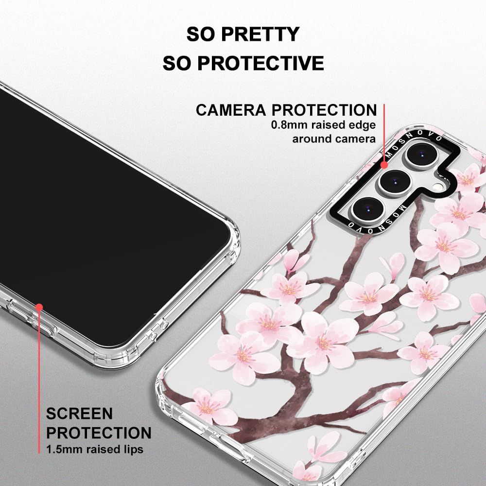 Foto 5 pulgar | Funda De Teléfono Mosnovo Para Samsung Galaxy S24 Fe Cherry Blossom - Venta Internacional.