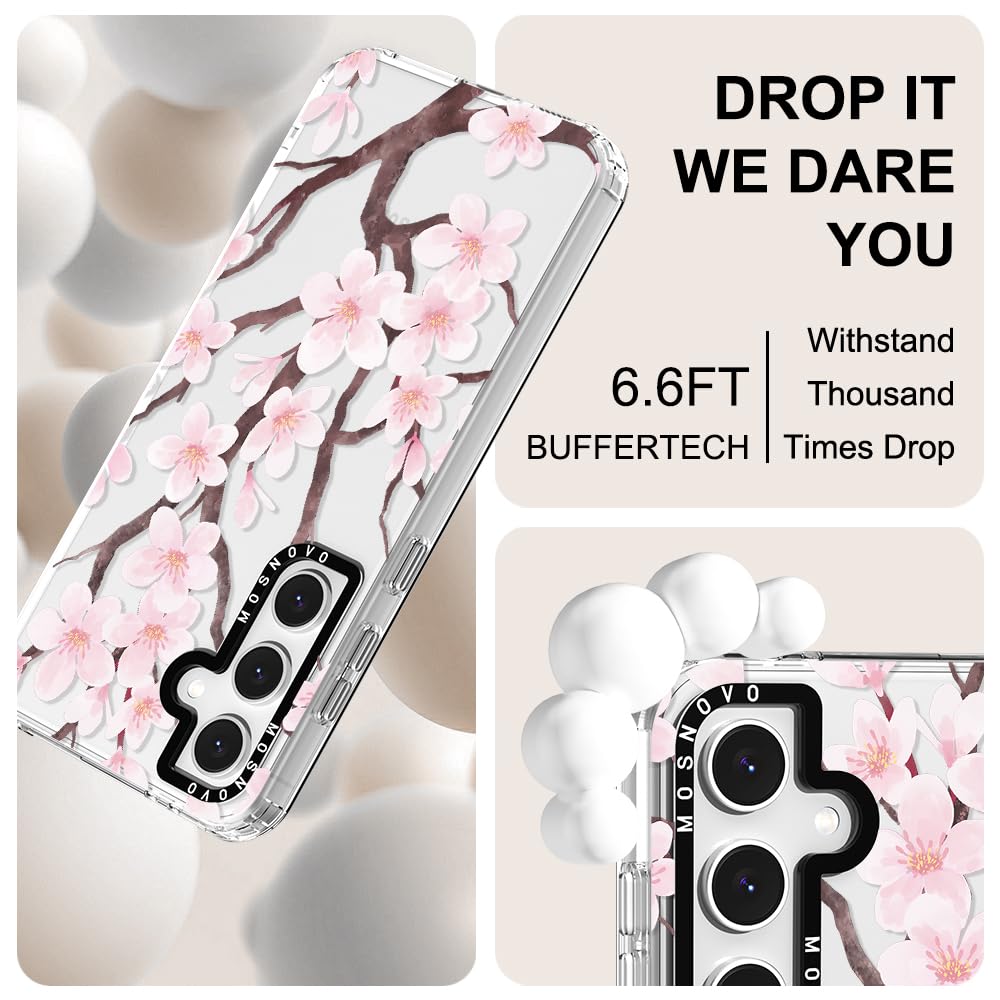 Foto 6 pulgar | Funda De Teléfono Mosnovo Para Samsung Galaxy S24 Fe Cherry Blossom - Venta Internacional.