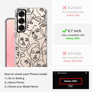 Foto 2 | Funda De Teléfono Mosnovo Para Samsung Galaxy S25 Plus Buffertech - Venta Internacional.