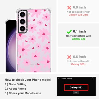 Foto 2 | Funda De Teléfono Mosnovo Para Samsung Galaxy S23 Buffertech 2m Drop - Venta Internacional.