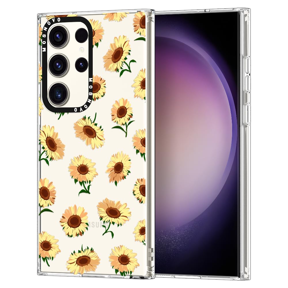 Funda De Teléfono Mosnovo Para Samsung Galaxy S23 Ultra Sunflowers - Venta Internacional.