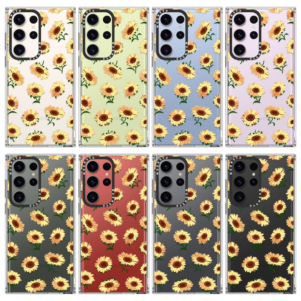 Foto 4 pulgar | Funda De Teléfono Mosnovo Para Samsung Galaxy S23 Ultra Sunflowers - Venta Internacional.
