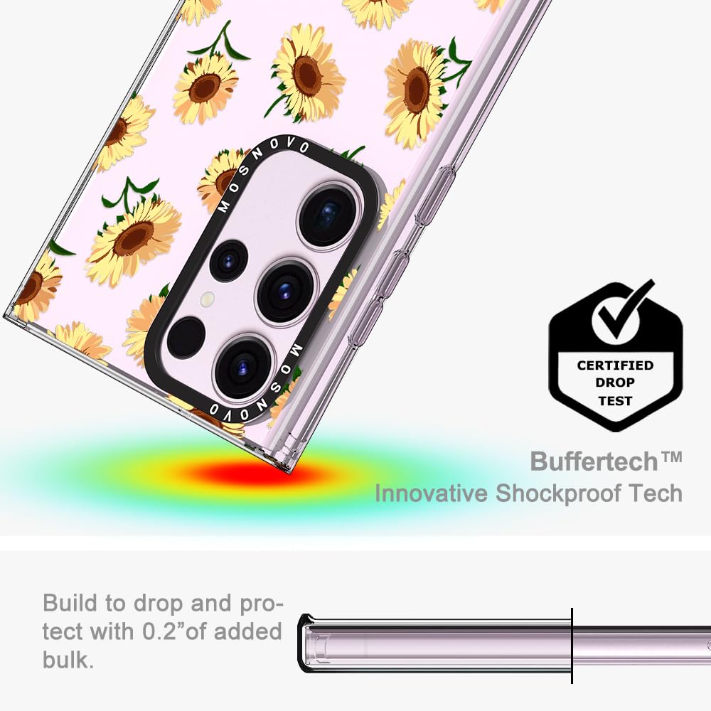 Foto 5 | Funda De Teléfono Mosnovo Para Samsung Galaxy S23 Ultra Sunflowers - Venta Internacional.
