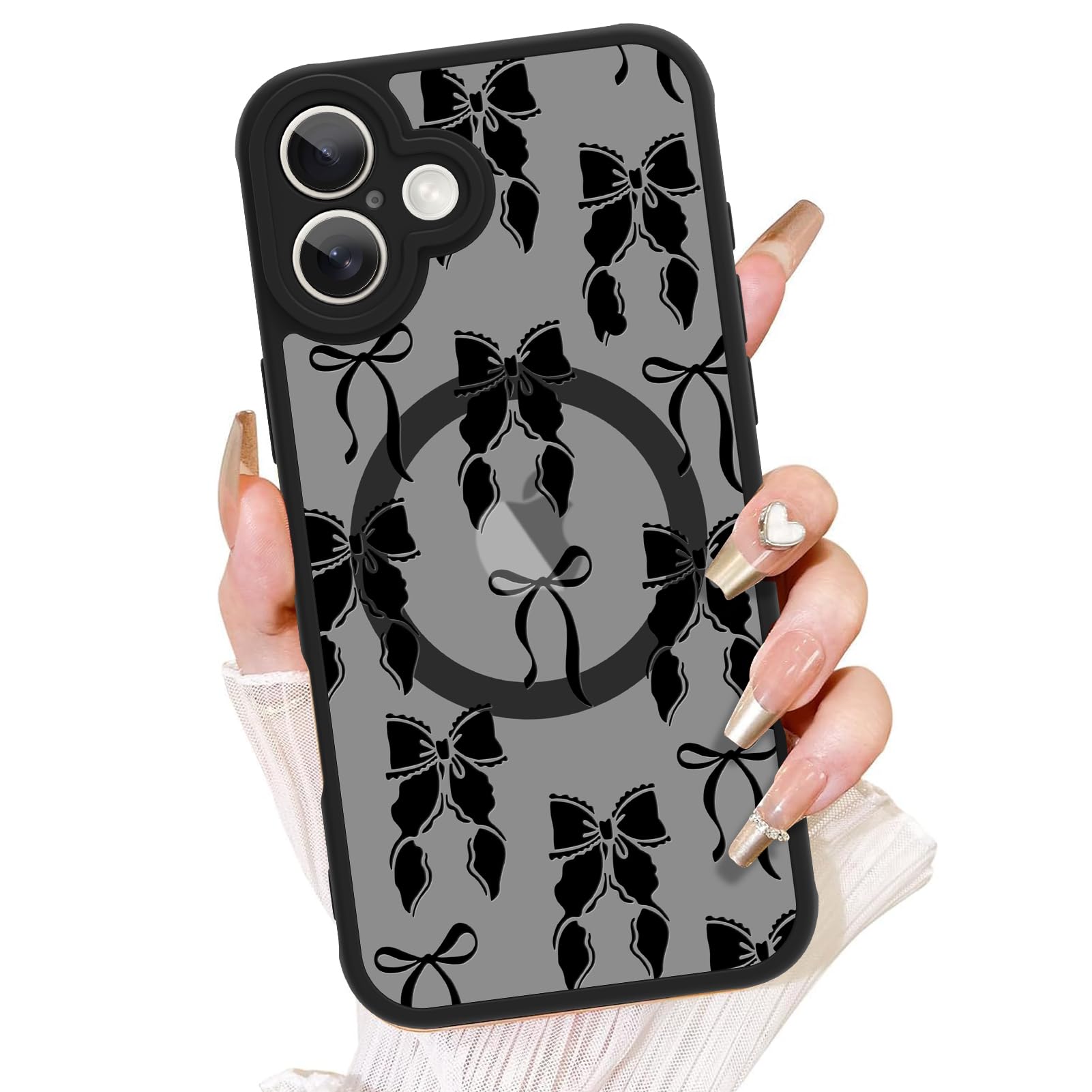 Funda De Teléfono Aigomara Para Iphone 16 De 6.1 Pulgadas Con Magsafe Black - Venta Internacional.