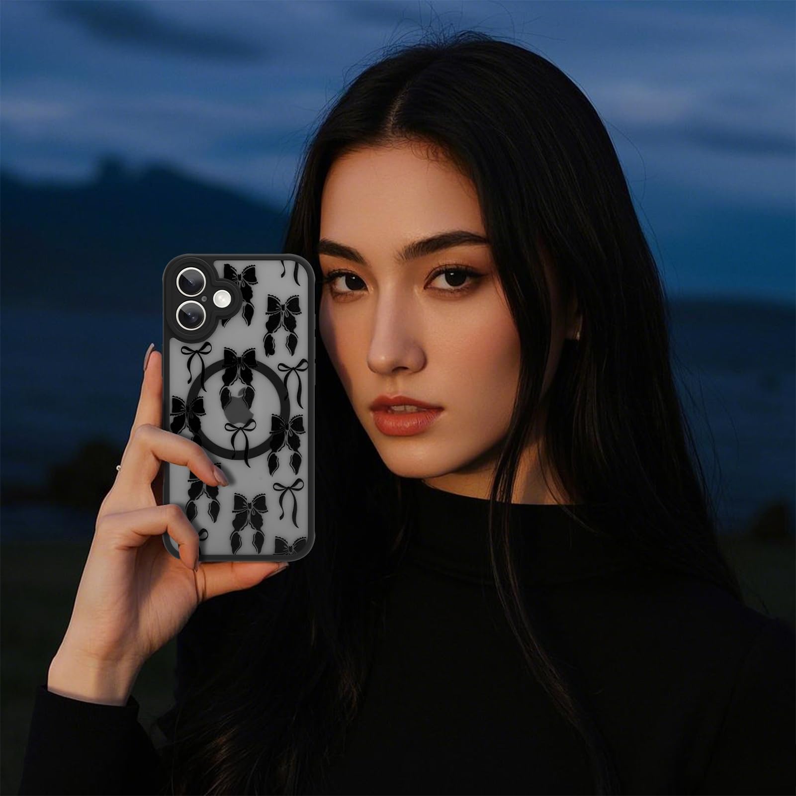 Foto 7 pulgar | Funda De Teléfono Aigomara Para Iphone 16 Plus Con Magsafe Black - Venta Internacional.