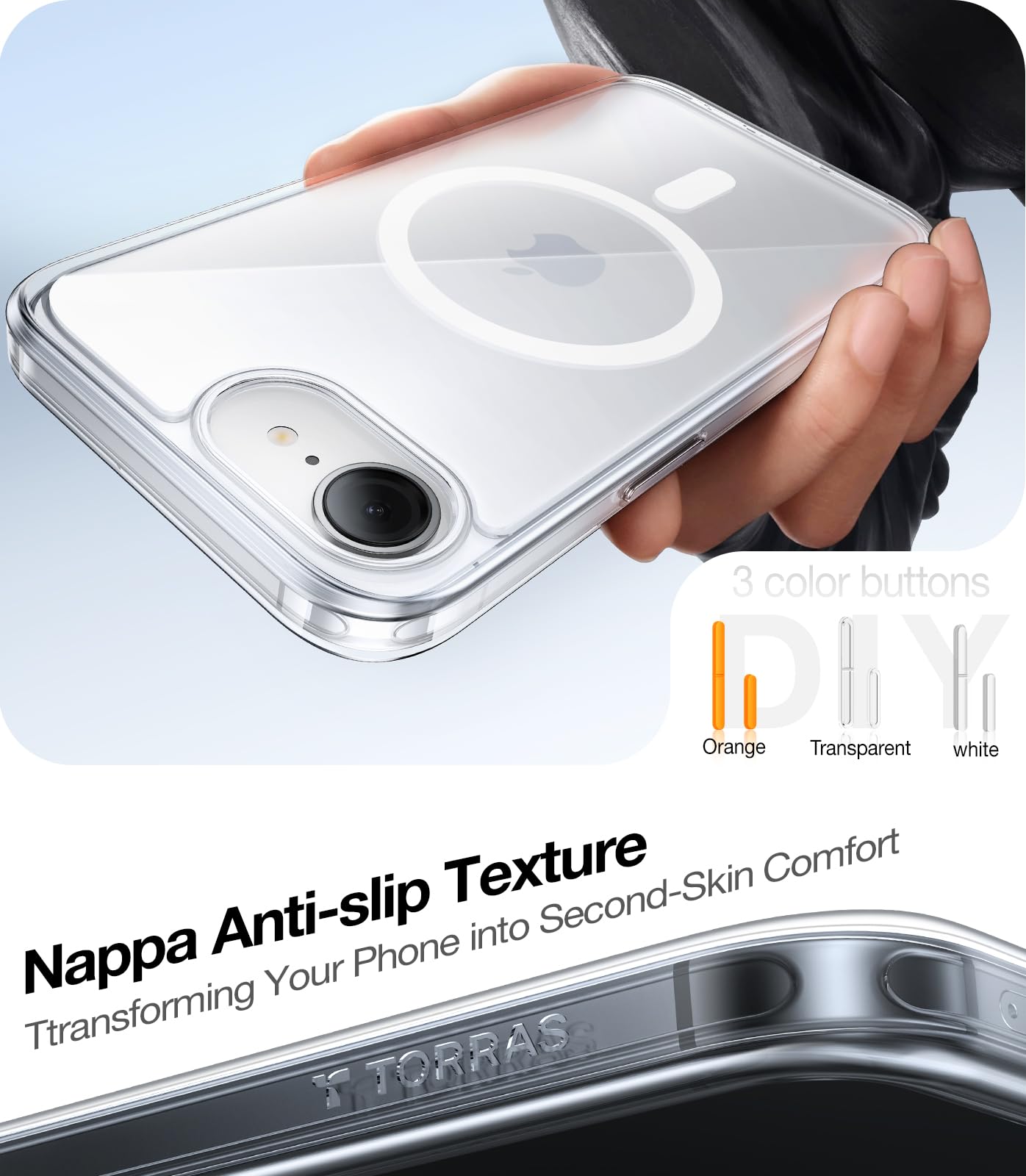 Foto 8 pulgar | Funda De Teléfono Torras Magnética A Prueba De Golpes Para Iphone 16e 2025 - Venta Internacional.