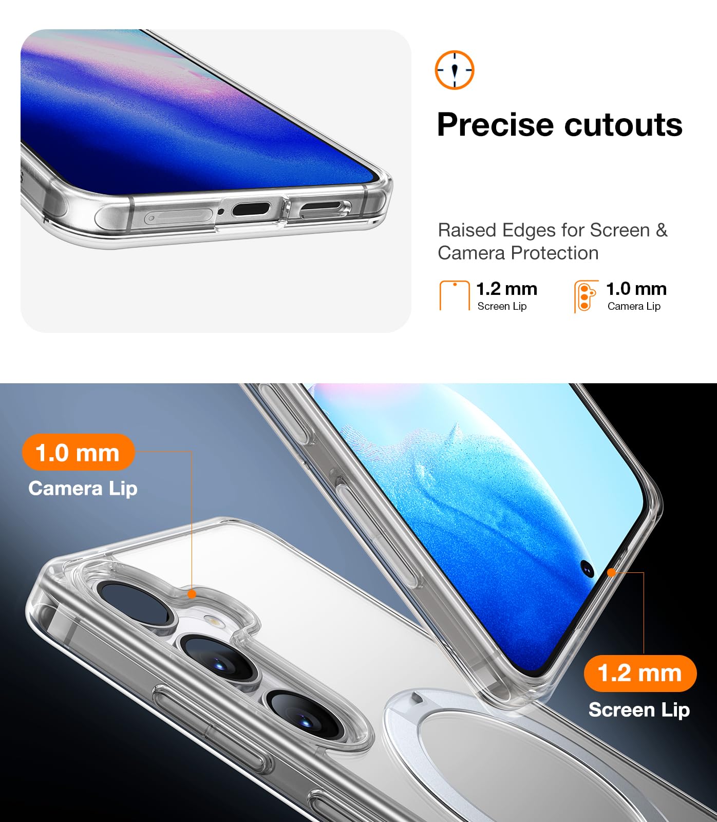Foto 7 | Funda De Teléfono Torras 360° Spin Con Soporte Para Samsung Galaxy S25 - Venta Internacional.