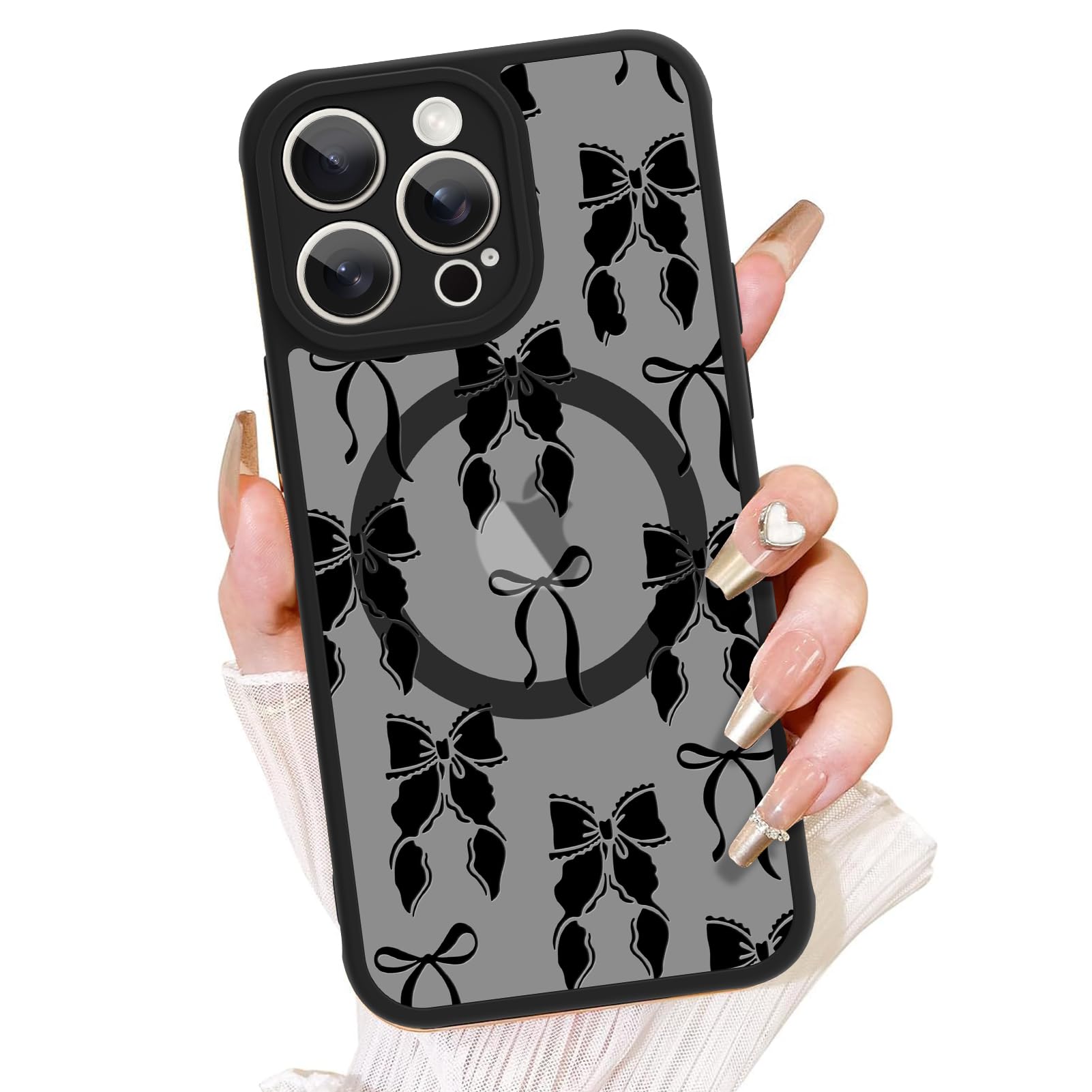 Funda De Teléfono Aigomara Para Iphone 13 Pro Max Con Magsafe Black - Venta Internacional.