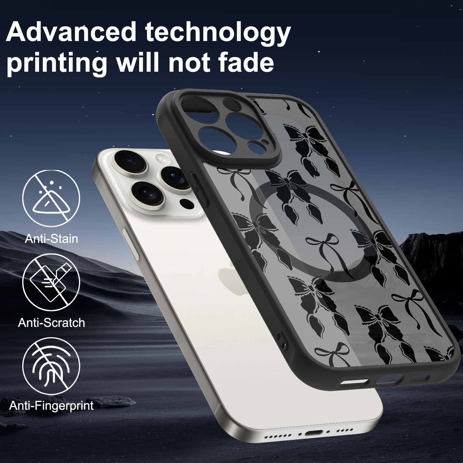 Foto 3 pulgar | Funda De Teléfono Aigomara Para Iphone 13 Pro Max Con Magsafe Black - Venta Internacional.