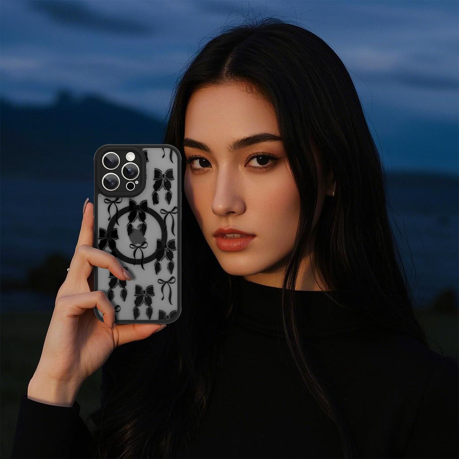 Foto 7 | Funda De Teléfono Aigomara Para Iphone 13 Pro Max Con Magsafe Black - Venta Internacional.