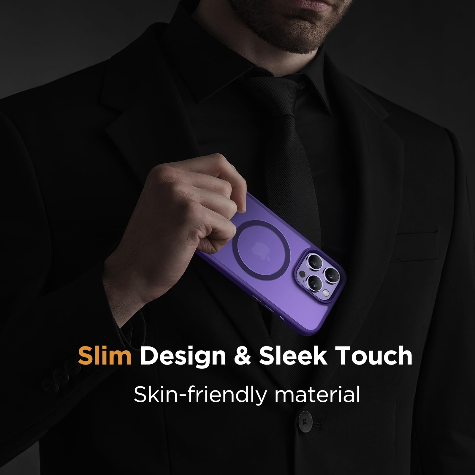 Foto 8 pulgar | Funda De Teléfono Miracase Magnetic Series Para Iphone 15 Pro De 6.1 Pulgadas - Venta Internacional.