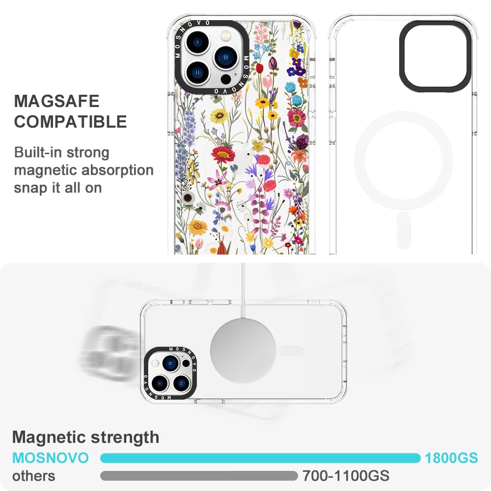 Foto 6 pulgar | Funda De Teléfono Mosnovo Para Iphone 13 Pro Buffertech Wildflower - Venta Internacional.