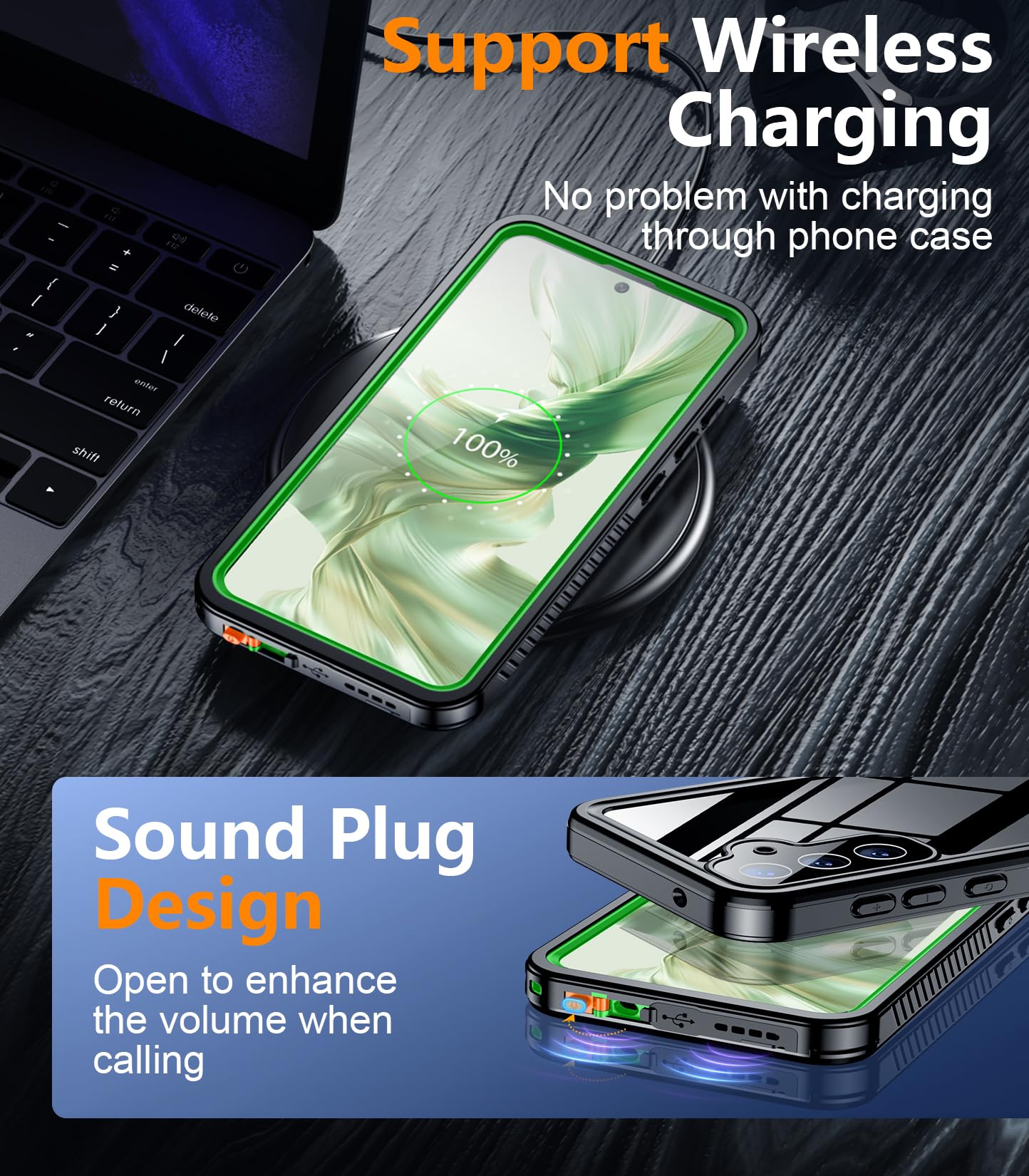Foto 7 pulgar | Funda De Teléfono Temdan Impermeable Con Lente Para Samsung Galaxy S25 - Venta Internacional.