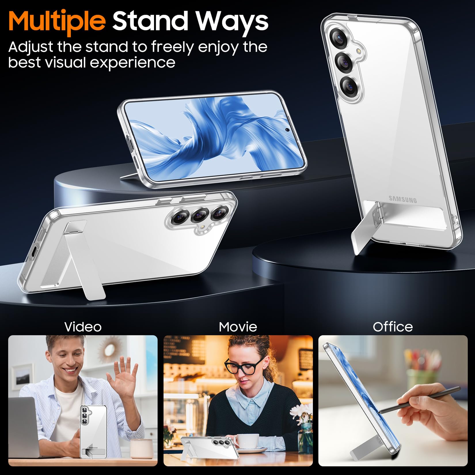 Foto 5 pulgar | Funda De Teléfono Temdan Diseñada Para Samsung Galaxy S25 De 6.2 Pulgadas - Venta Internacional.
