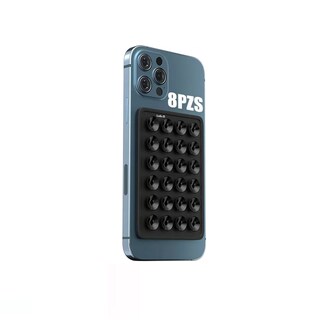 Foto 5 | Funda Ventosa de Silicona para Celular 8 Piezas Negras