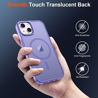 Foto 6 | Funda Magnética Supfine Para Iphone 14/13 Con Magsafe Purple - Venta Internacional.
