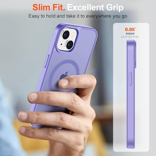 Foto 7 | Funda Magnética Supfine Para Iphone 14/13 Con Magsafe Purple - Venta Internacional.