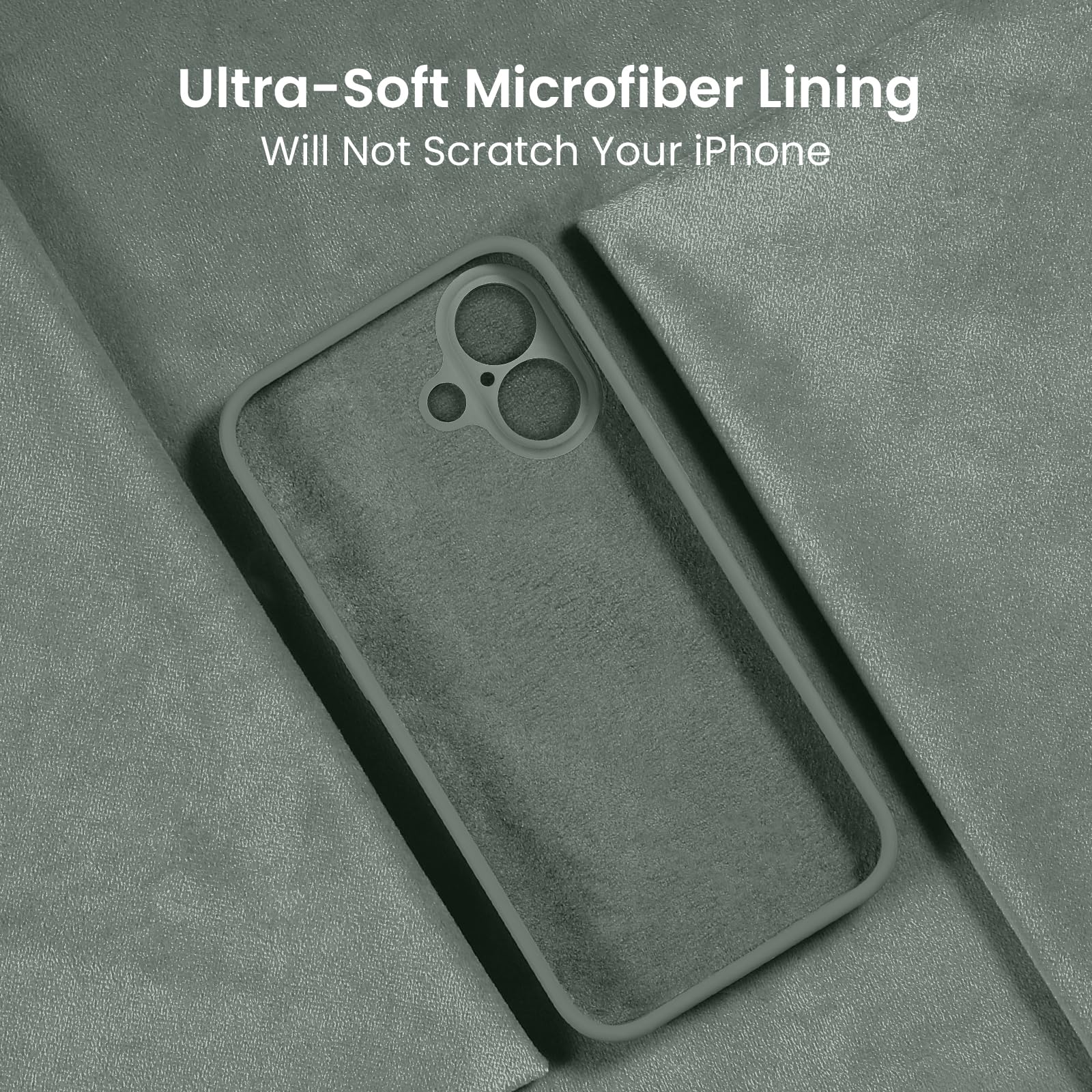 Foto 6 pulgar | Funda De Teléfono Firenova Diseñada Para Iphone 16, Silicona, Color Verde - Venta Internacional.