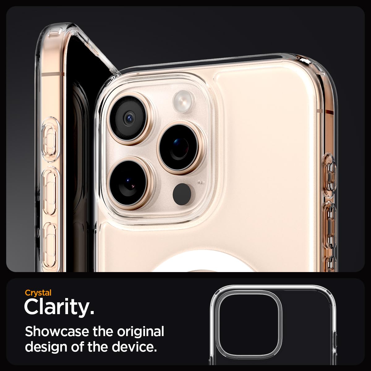 Foto 6 pulgar | Funda Spigen Ultra Hybrid Magfit Para Iphone 16 Pro, Color Blanco - Venta Internacional.