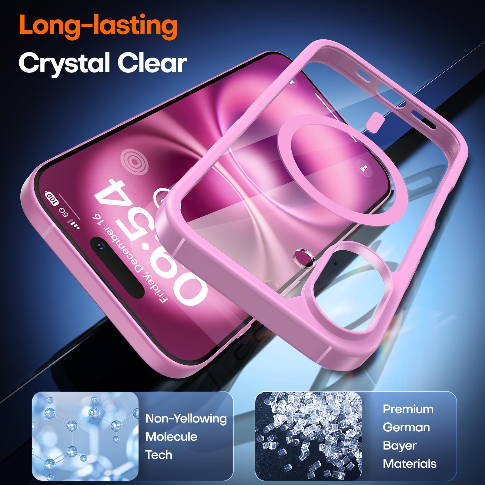 Foto 6 pulgar | Funda Tauri 3 En 1 Para Iphone 16 Plus Con 2 Protectores De Pantalla - Venta Internacional.