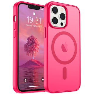 Foto 1 | Funda Magnética Supfine Para Iphone 13 Pro, Color Rosa Intenso - Venta Internacional.