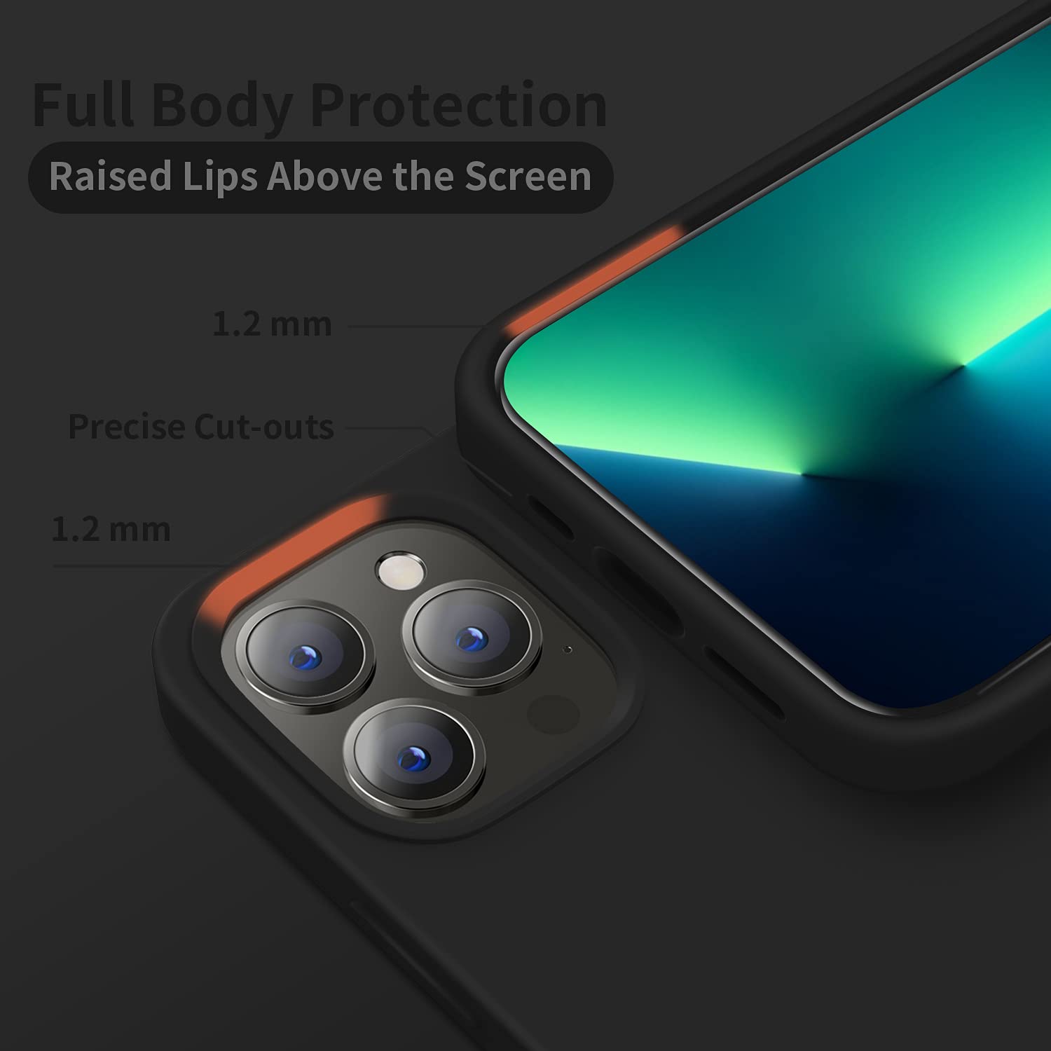 Foto 5 pulgar | Funda De Silicona Ultradelgada Con Cordking Para Iphone 13 Pro Max - Venta Internacional.