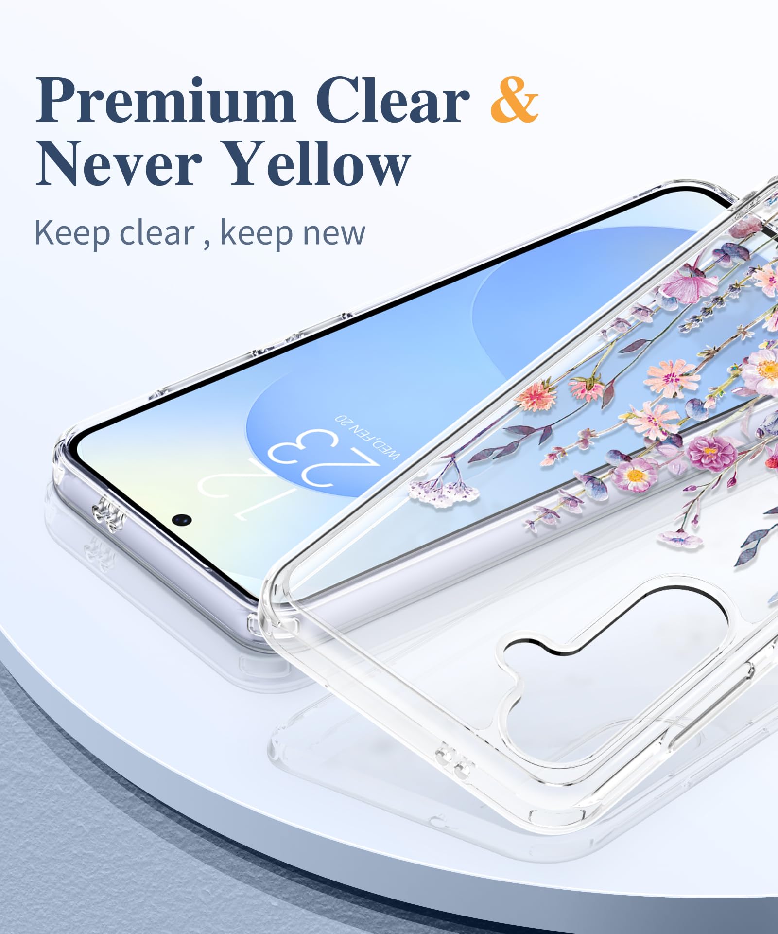 Foto 4 pulgar | Funda De Teléfono Gviewin Para Samsung Galaxy S25 Con Protector De Pantalla - Venta Internacional.