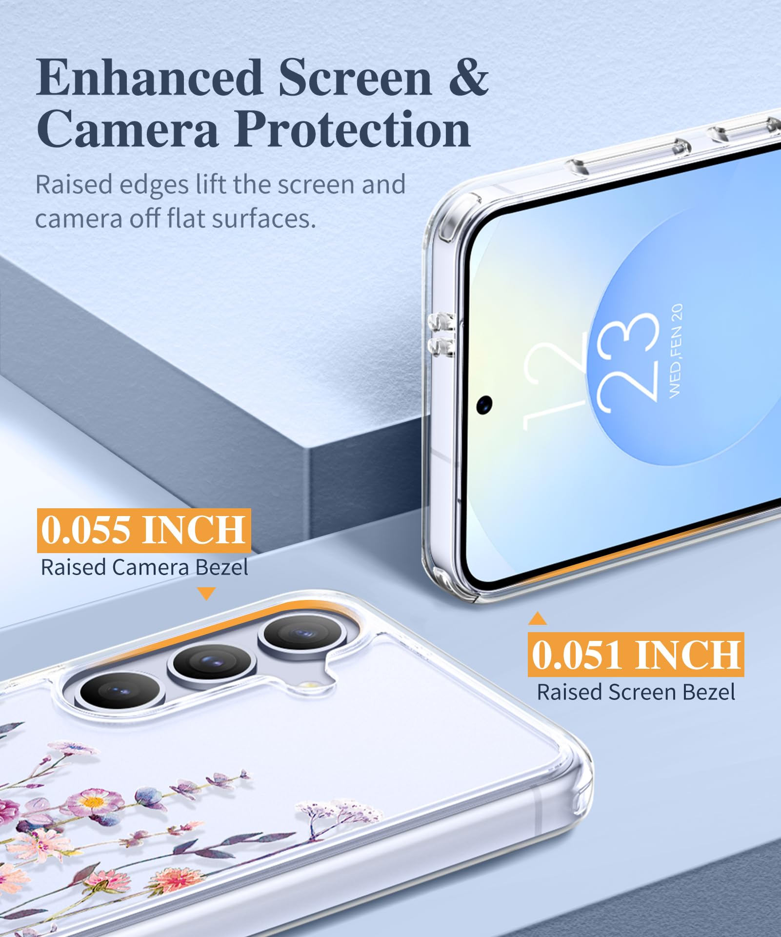 Foto 6 pulgar | Funda De Teléfono Gviewin Para Samsung Galaxy S25 Con Protector De Pantalla - Venta Internacional.