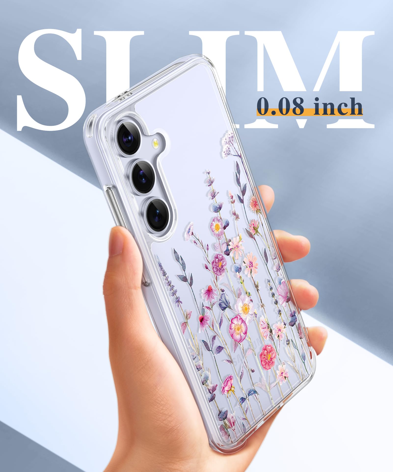 Foto 7 pulgar | Funda De Teléfono Gviewin Para Samsung Galaxy S25 Con Protector De Pantalla - Venta Internacional.