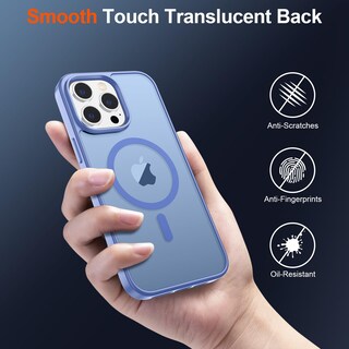Foto 6 | Funda Magnética Supfine Para Iphone 14 Pro Max, Azul Y Morado - Venta Internacional.