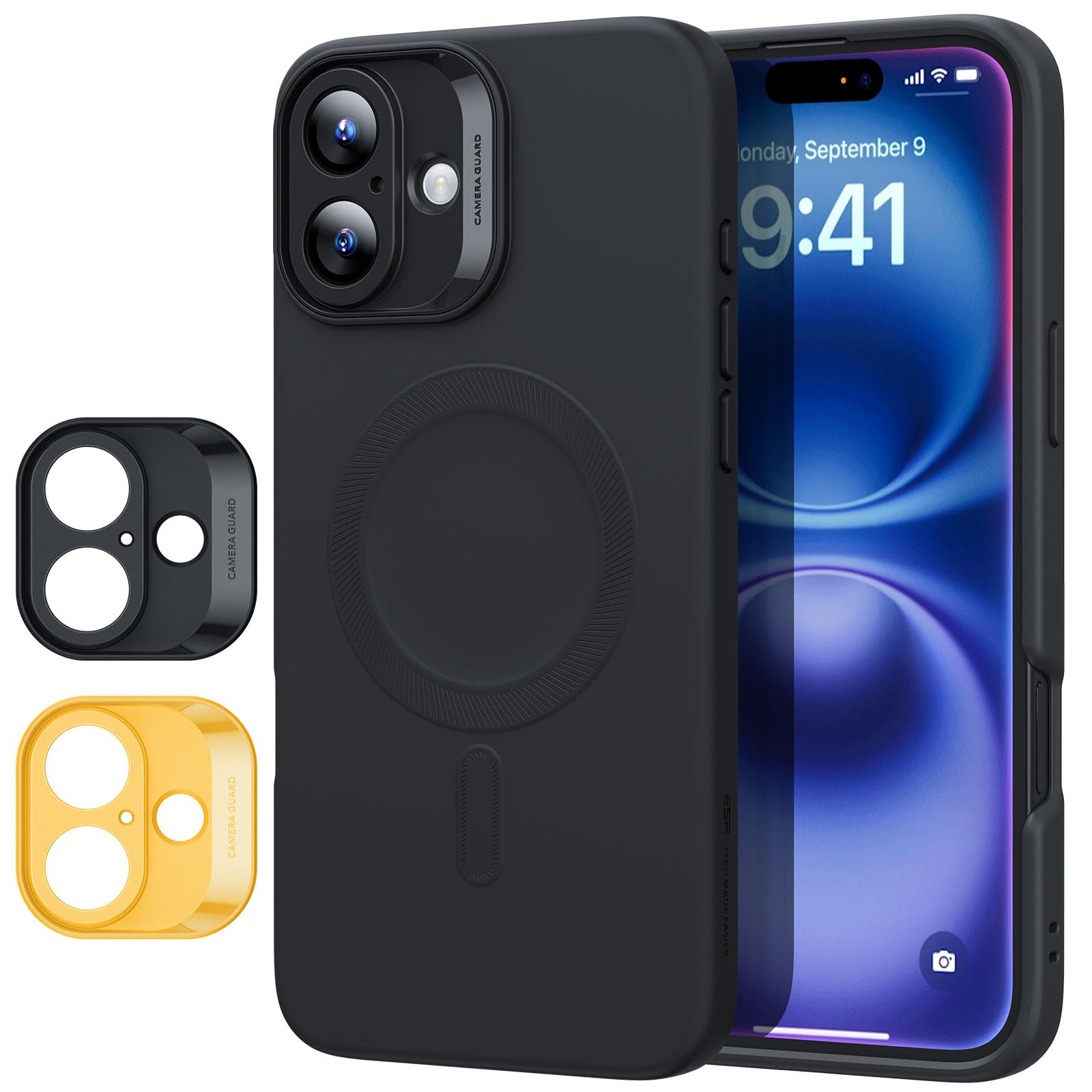 Foto 1 | Funda Esr Para Iphone 16 Con Carga Magnética Magsafe Negra - Venta Internacional.