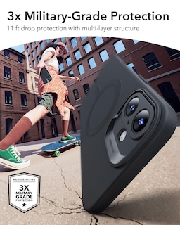 Foto 7 | Funda Esr Para Iphone 16 Con Carga Magnética Magsafe Negra - Venta Internacional.