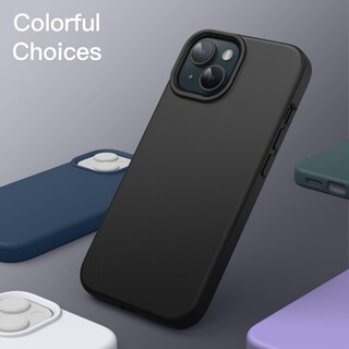 Foto 6 | Funda Jetech Silicone Para Iphone 15 De 6.1 Pulgadas (negra) - Venta Internacional.