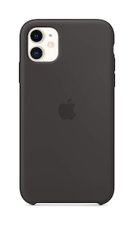 Foto 2 | Funda Para Apple Iphone 11 De Silicona, Delgada, Inalámbrica, Negra - Venta Internacional.