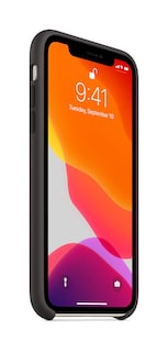 Foto 3 | Funda Para Apple Iphone 11 De Silicona, Delgada, Inalámbrica, Negra - Venta Internacional.