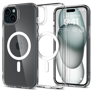 Foto 1 | Funda Spigen Ultra Hybrid Magfit Para Iphone 15/14/13, Color Blanco - Venta Internacional.