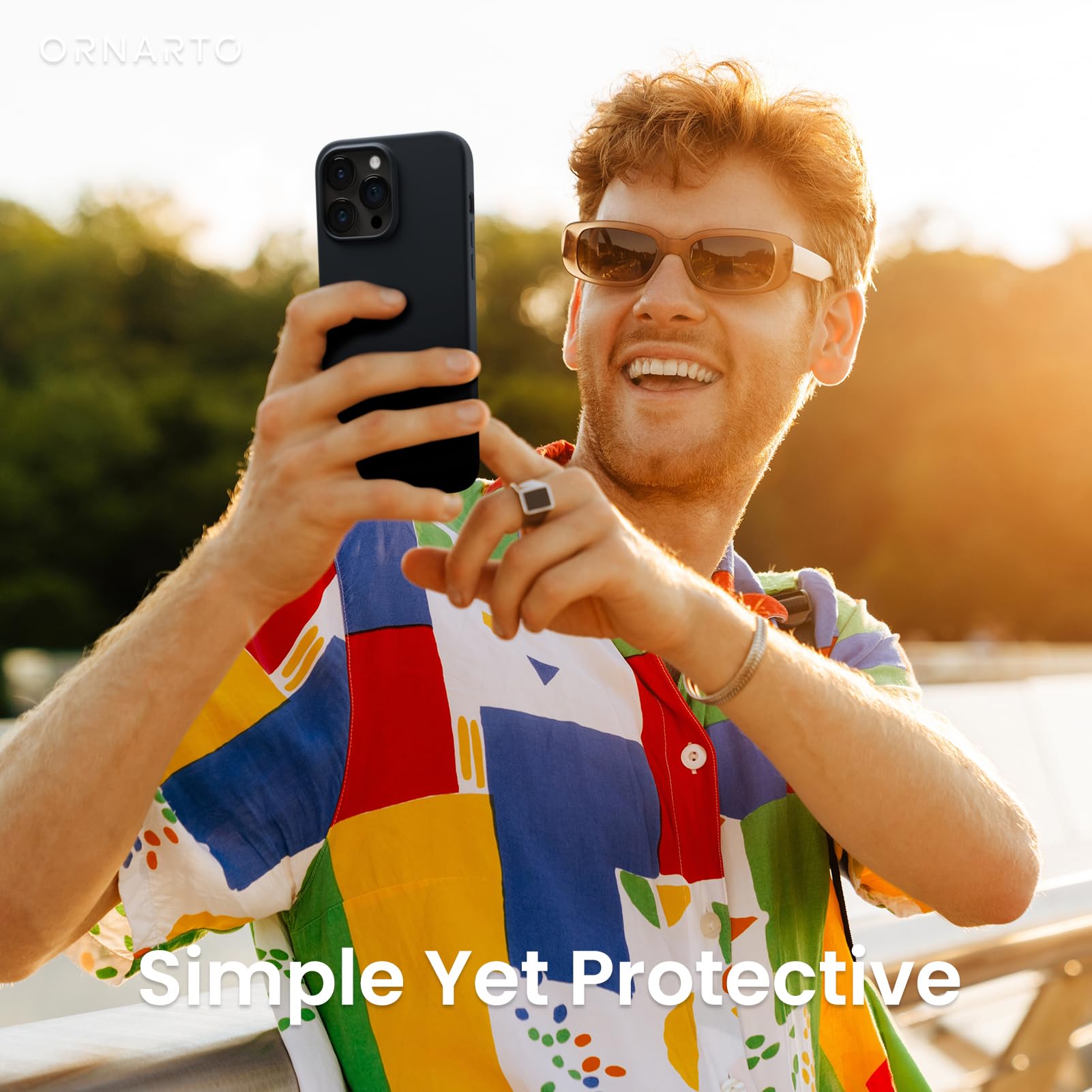 Foto 7 pulgar | Funda De Teléfono Ornarto Compatible Con Iphone 14 Pro Max De 6.7 Pulgadas - Venta Internacional.