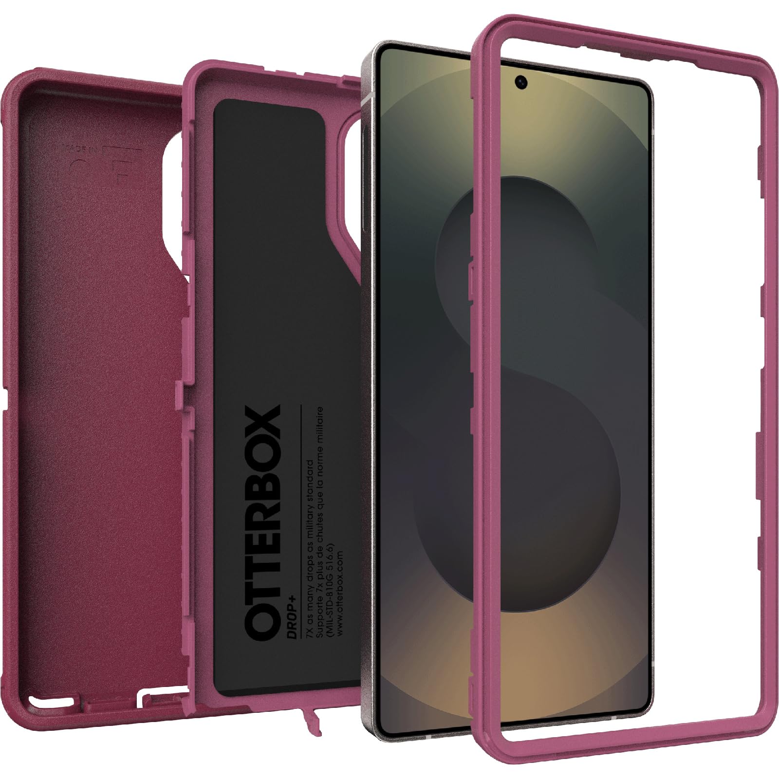 Foto 4 pulgar | Funda Otterbox Para Samsung Galaxy S25 Ultra Defender Foxberry - Venta Internacional.
