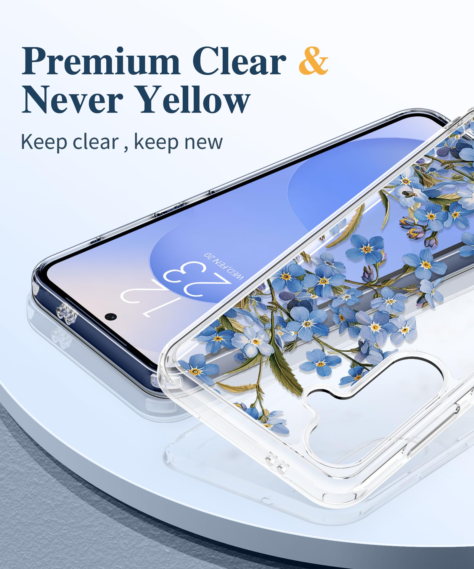 Foto 3 | Funda De Teléfono Gviewin Para Samsung Galaxy S25 Plus Con Protector - Venta Internacional.