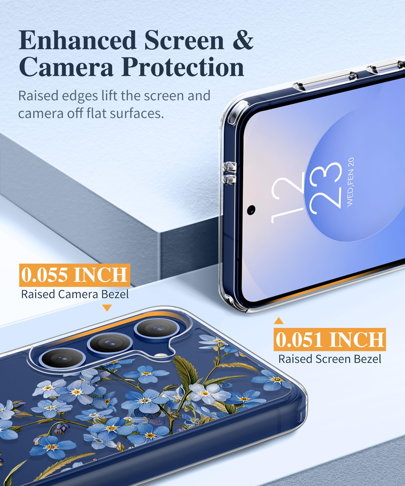 Foto 6 pulgar | Funda De Teléfono Gviewin Para Samsung Galaxy S25 Plus Con Protector - Venta Internacional.