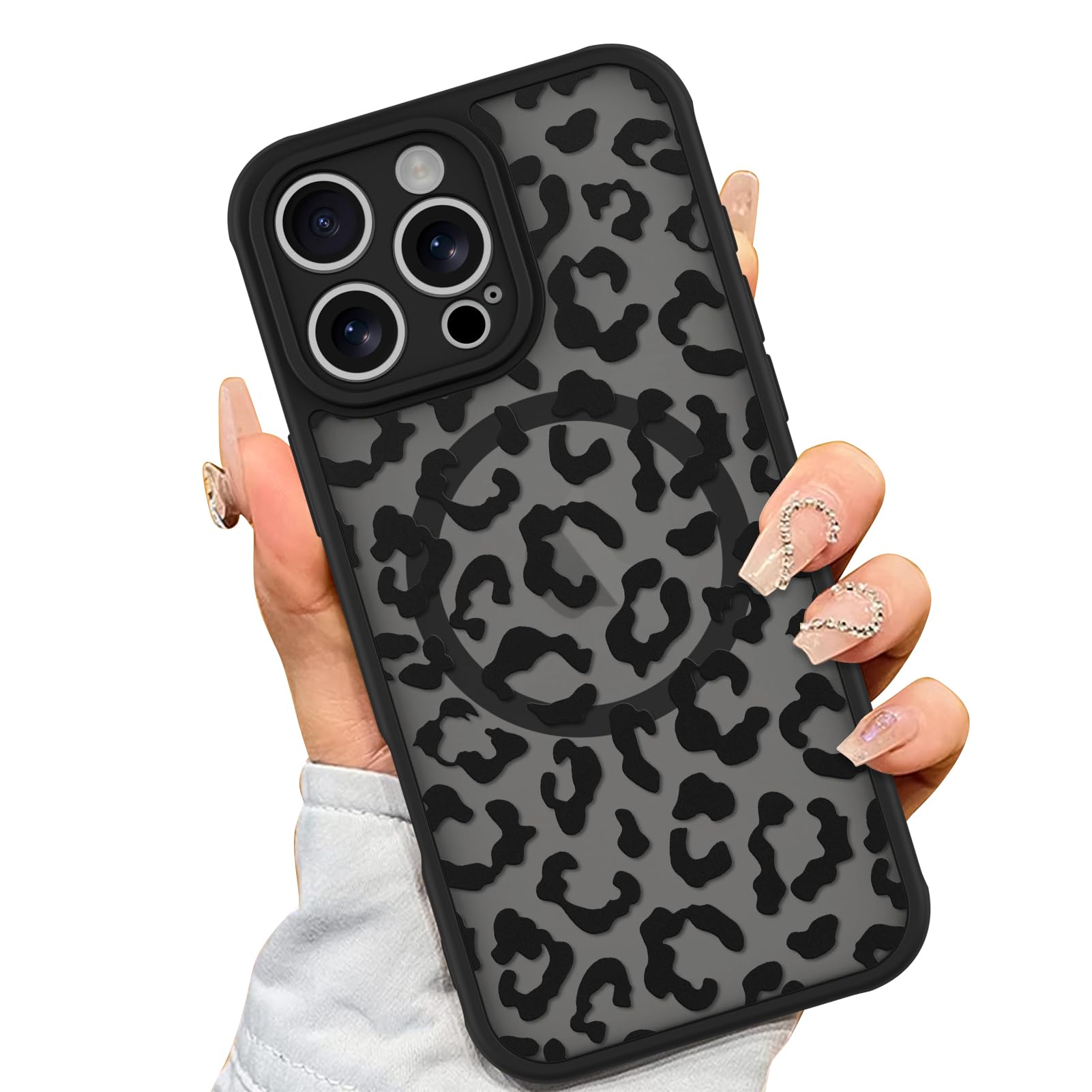 Funda De Teléfono Aigomara Para Iphone 16 Pro Max Con Magsafe Black - Venta Internacional.
