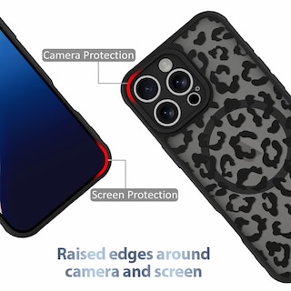 Foto 2 | Funda De Teléfono Aigomara Para Iphone 16 Pro Max Con Magsafe Black - Venta Internacional.