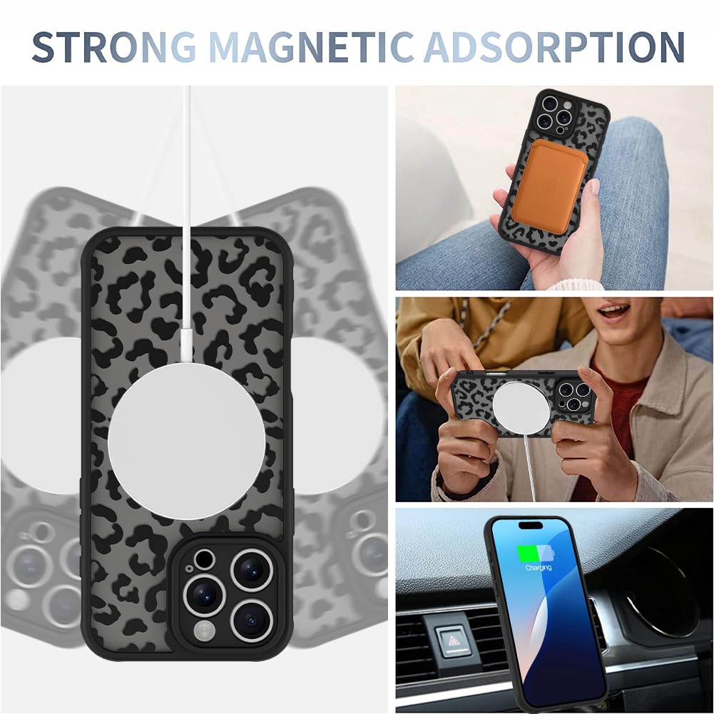Foto 3 | Funda De Teléfono Aigomara Para Iphone 16 Pro Max Con Magsafe Black - Venta Internacional.