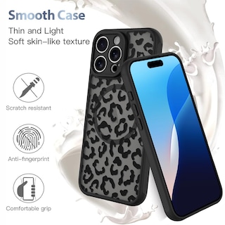 Foto 5 | Funda De Teléfono Aigomara Para Iphone 16 Pro Max Con Magsafe Black - Venta Internacional.