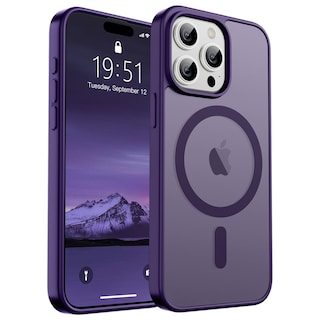 Foto 1 | Funda Magnética Supfine Para Iphone 15 Pro Max, Color Morado Oscuro - Venta Internacional.