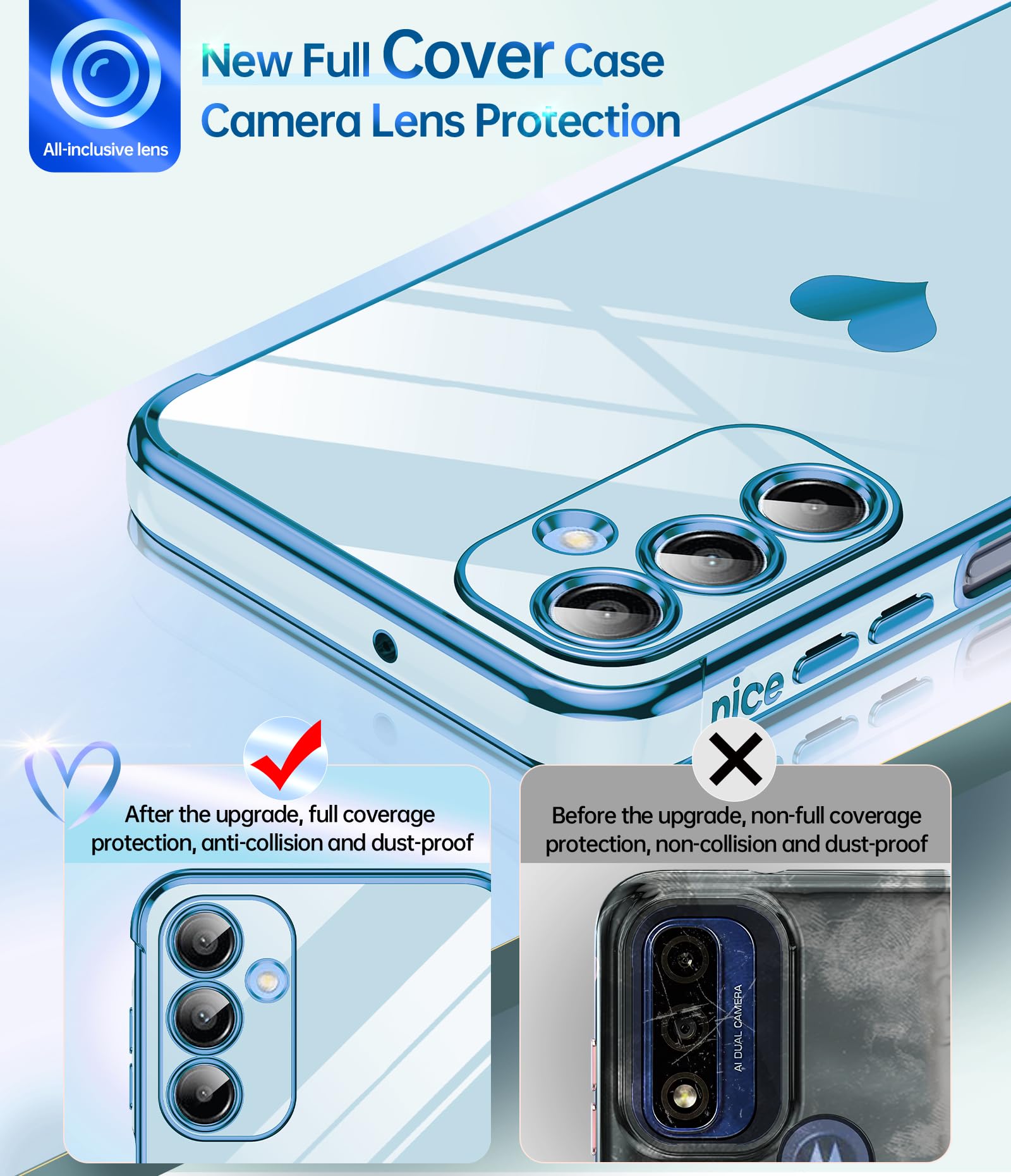 Foto 4 pulgar | Funda De Teléfono Leyi Para Samsung Galaxy A16 5g Con Protector De Pantalla - Venta Internacional.