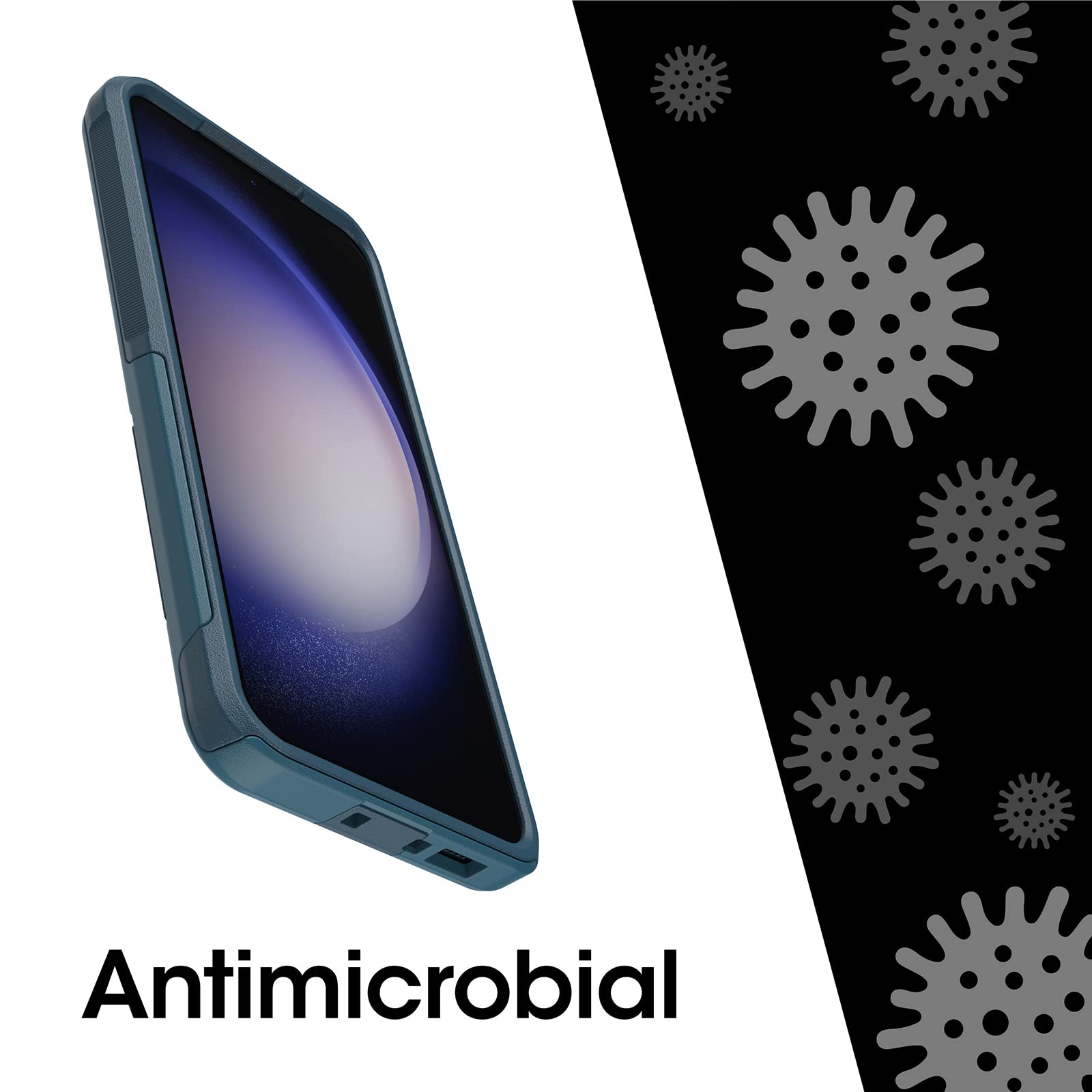 Foto 8 pulgar | Funda Otterbox Para Galaxy S23+ Commuter Series Dont Be, Azul Y Azul - Venta Internacional.