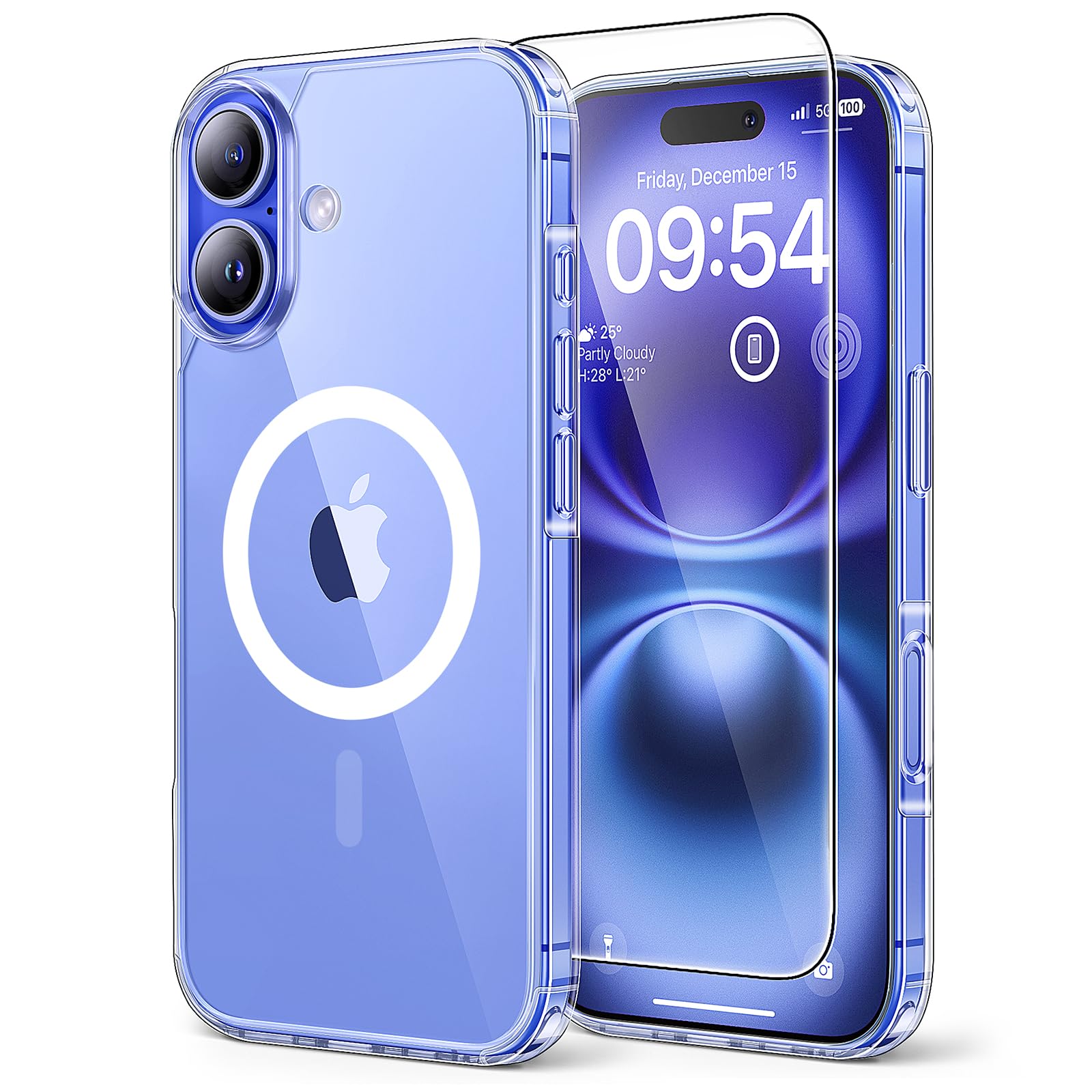 Funda Tauri 3 En 1 Para Iphone 16 Plus Con 2 Protectores De Pantalla - Venta Internacional.